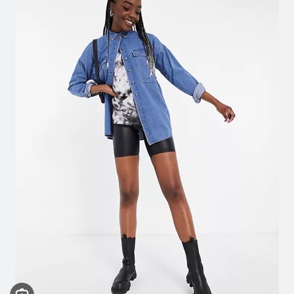 Angel wing shacket - Jean Shirt/Jacket - Picture 5 of 5